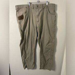 Wrangler Riggs Biggs WorkWear Tan 44 X 30